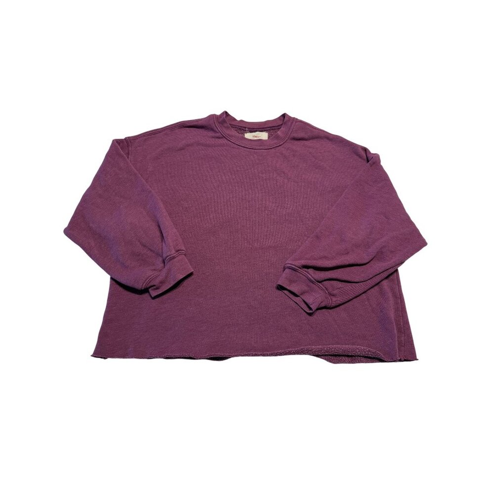 Xirena Honor Pink Clover Purple Crewneck Sweatshirt Women's Size X-Small XS